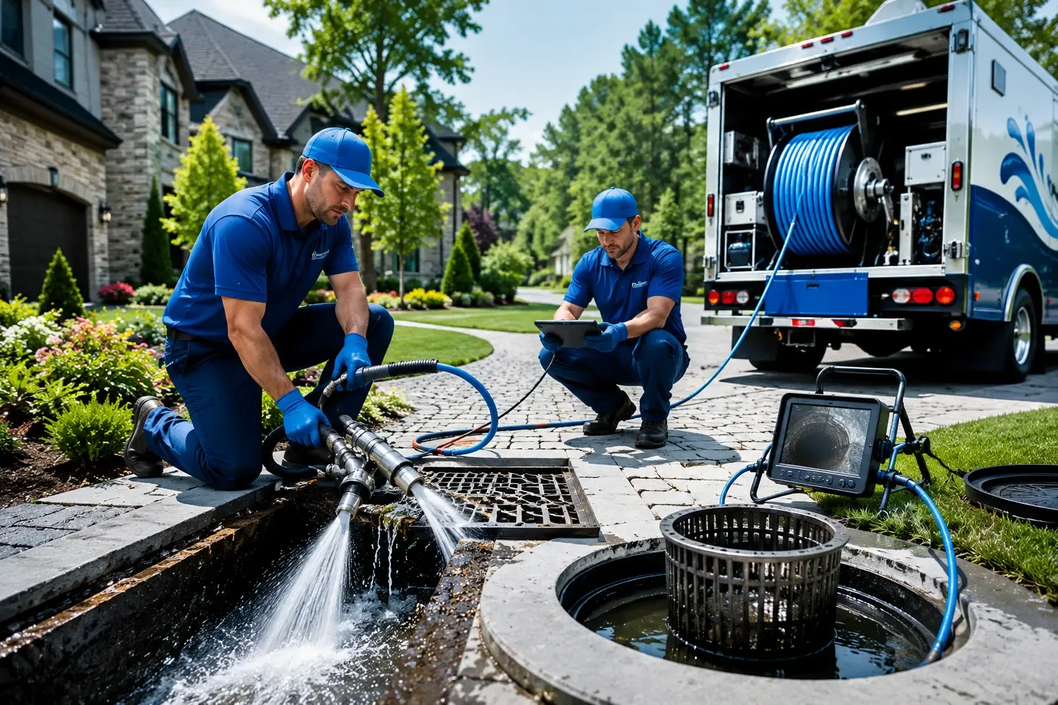 Local outdoor drain cleaning professionals in Maysel, WV