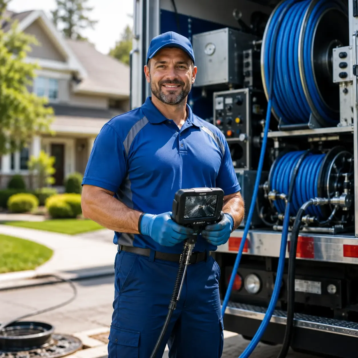Local outdoor drain cleaning specialists in Maysel, WV
